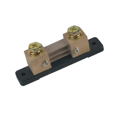 US Type DC Current Shunt , Amp Meter Shunts 50mV 60mV 75mV output