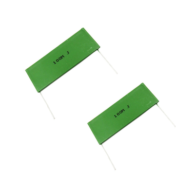 Flat High Voltage Resistors Metal Glaze Film 10-1G 0.5W-12W